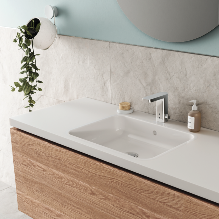 Oras Stela 4814FZ servantbatteri, berøringsfritt, krom