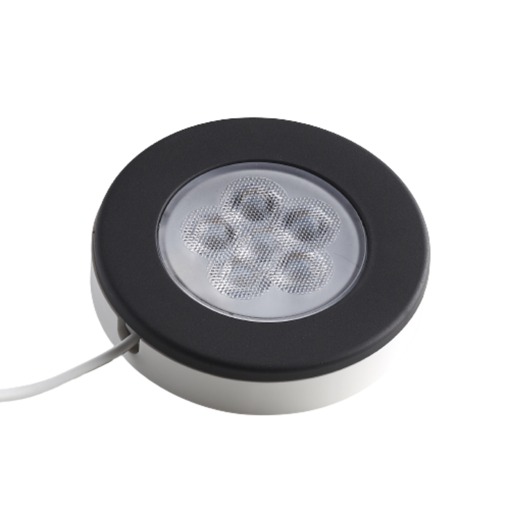 Loevschall täckring för ID-LED downlight, svart