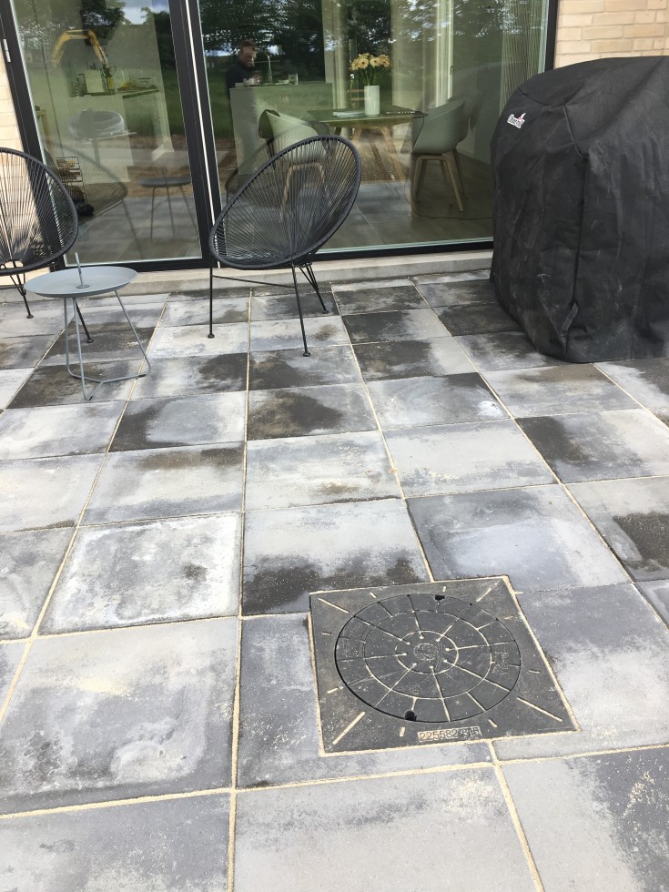 Lauridsen vandmålerdæksel, isoleret, Ø425 mm, 1 ton, plast