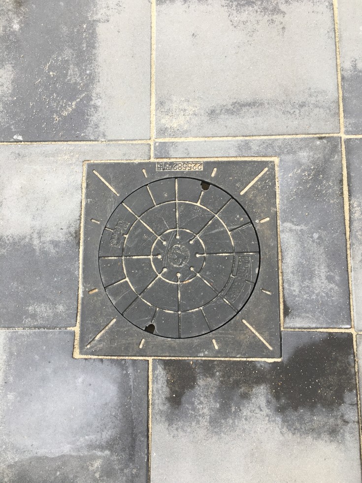 Lauridsen vannmålerdeksel, isolert, Ø425 mm, 1 tonn, plast