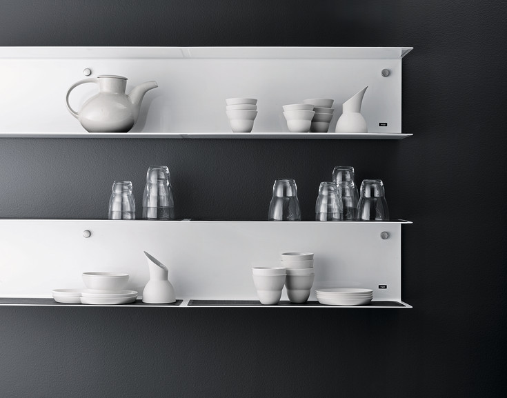 Vipp 922 hylle, 100 cm, hvit