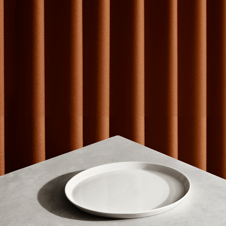 Vipp 213 middagstallerken, 2 stk., hvit