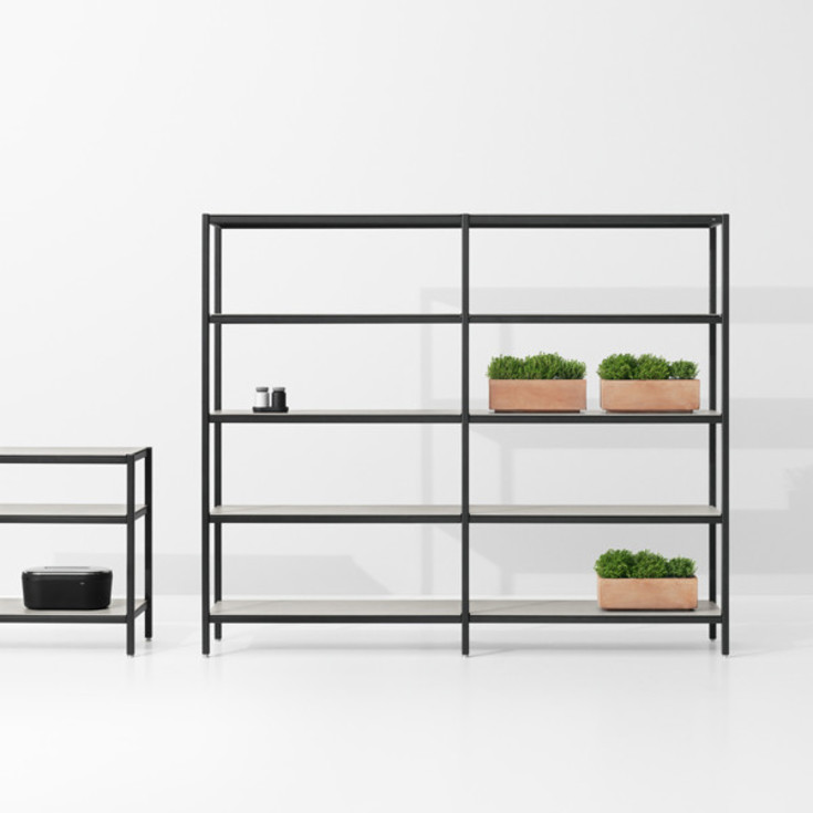 Vipp 475 Rack reol, 200 cm