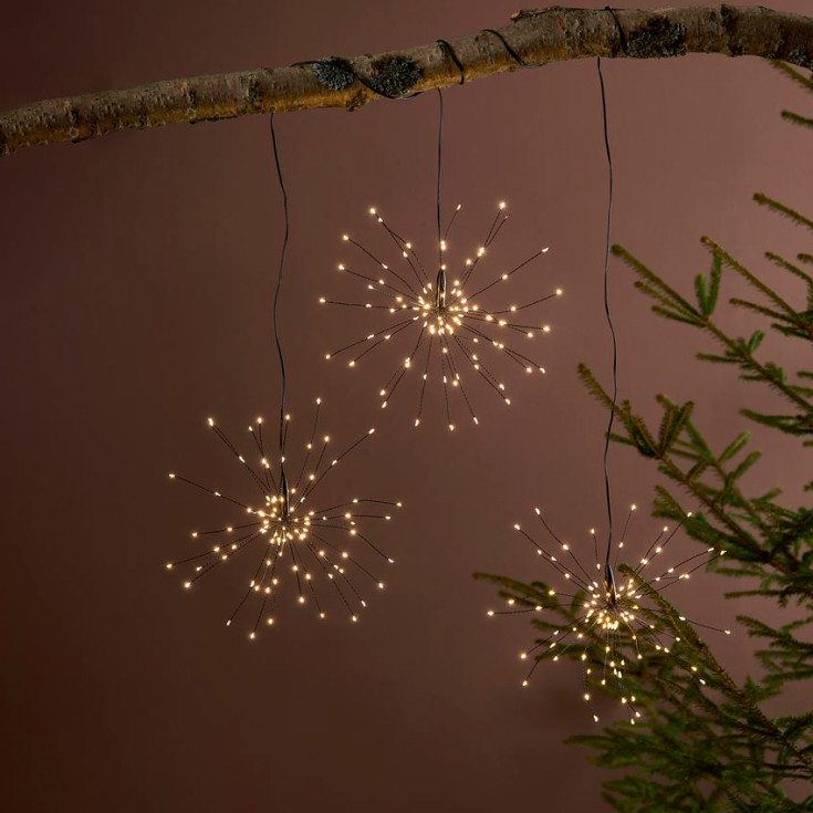 6 stk Markslöjd Meteor LED pendler