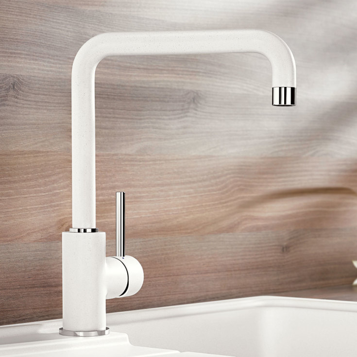 Blanco Mili kjøkkenarmatur, hvit