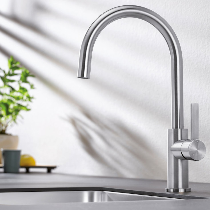 Blanco Candor køkkenarmatur, stål