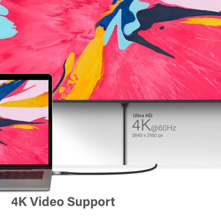 Alogic Ultra 4K HDMI til USB-C, 2 meter