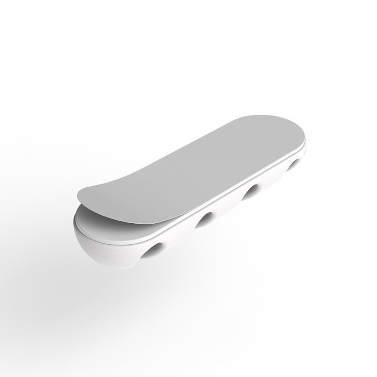 Bluelounge Cabledrop ledningeholder, hvit, 2 stk.