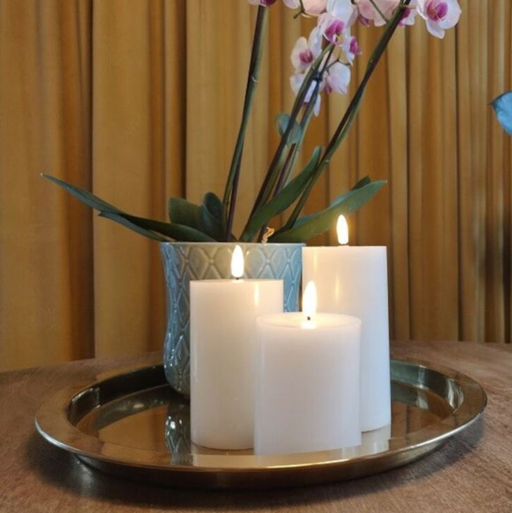 Veli Line LED kubbelys, batteri