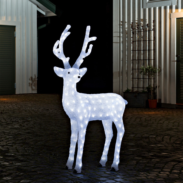 Konstsmide rensdyr, 130 cm