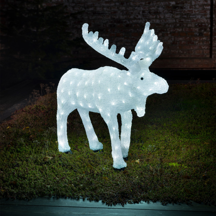 Konstsmide älg, H65cm