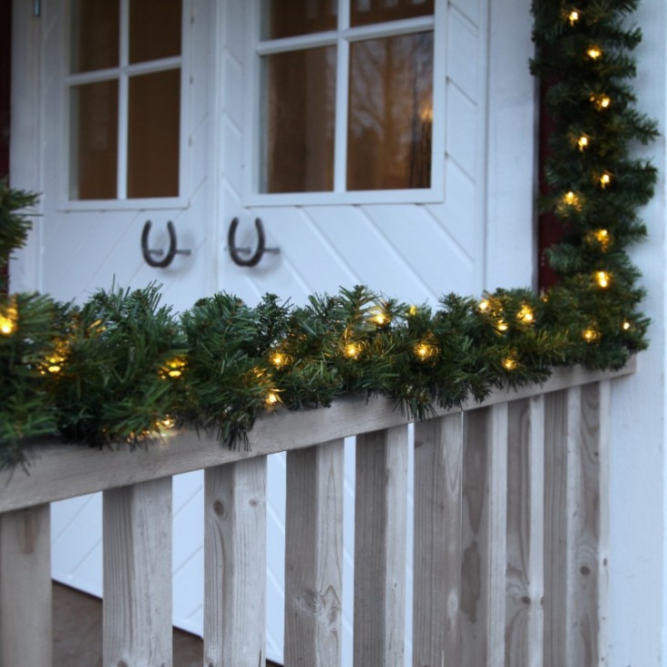 4 stk Star Trading Ottawa granguirlande, L2,7 m