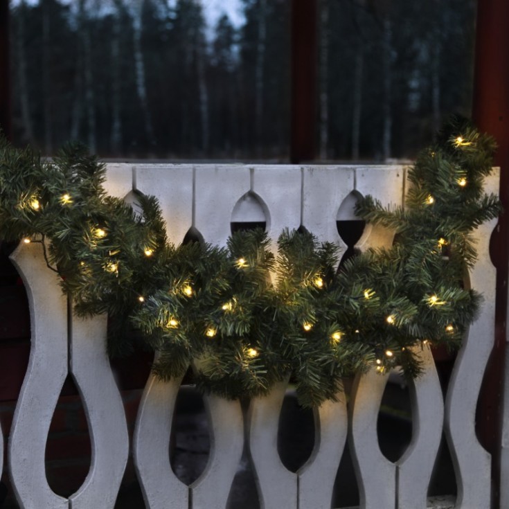 4 stk Star Trading Ottawa granguirlande, L1,5m