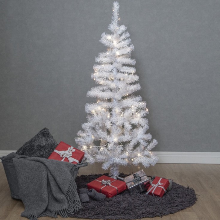Star Trading Alvik plastgran med belysning, 150 cm