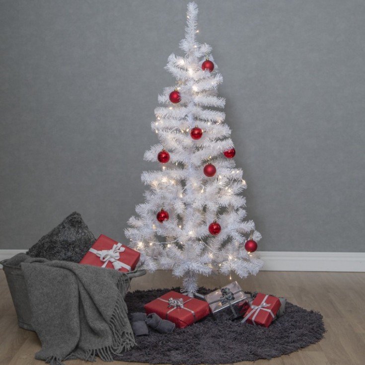 Star Trading Alvik plastgran med belysning, 150 cm