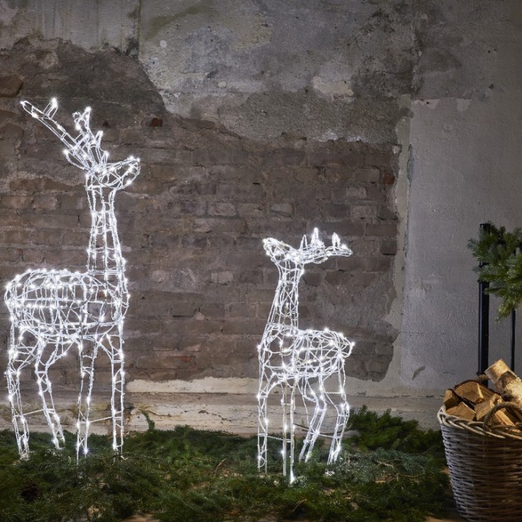 Star Trading Pegasus rensdyr, 120 lys