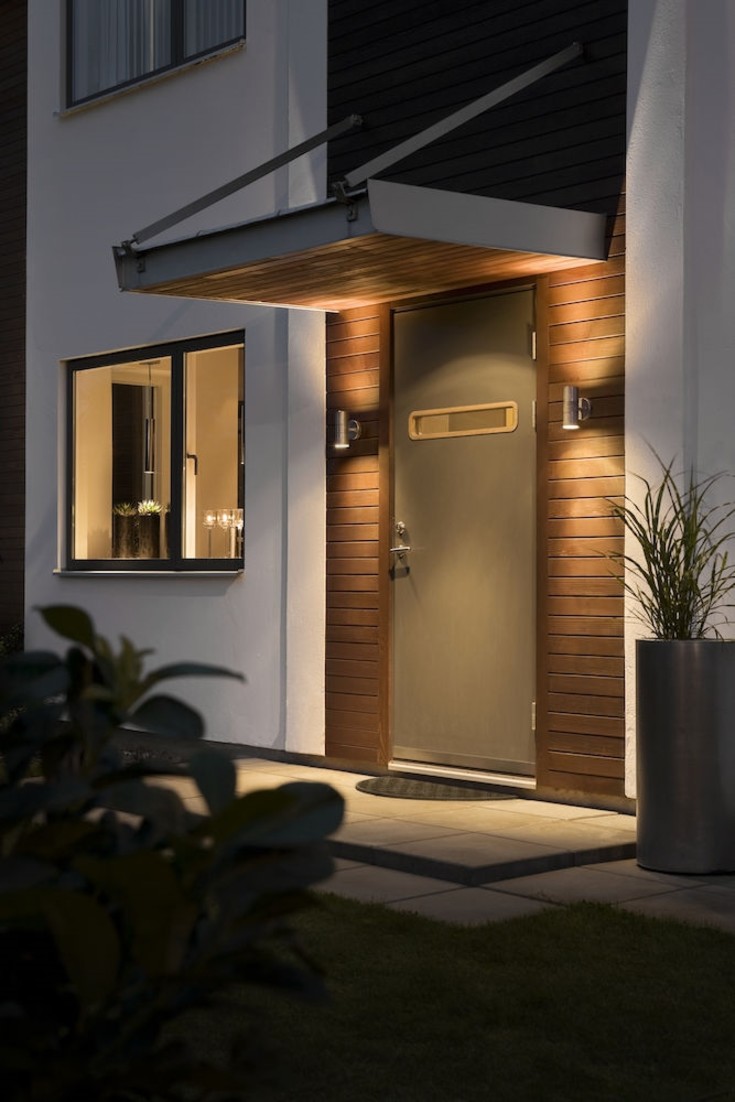 Konstsmide Modena utelys vegg, galvanisert stål