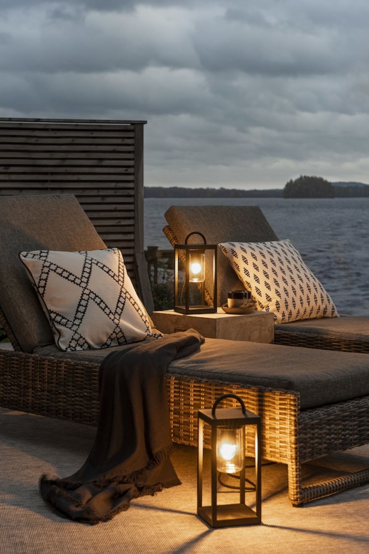 Konstsmide Bologna lykta utomhus, 33 cm