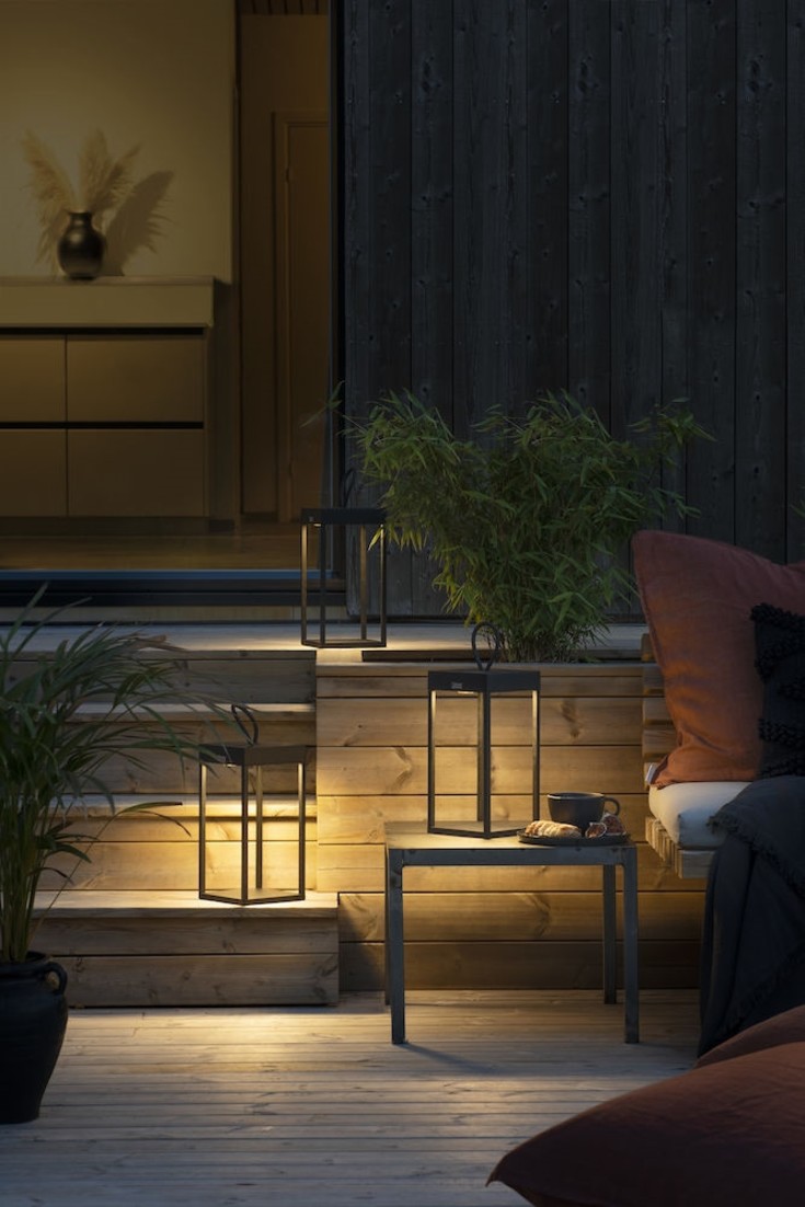 Konstsmide Ravello genopladelig udendørs bordlampe