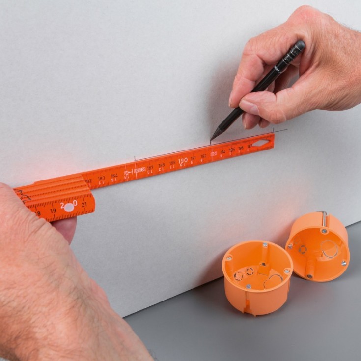 Wiha elektriker tommestok longlife, 1000V