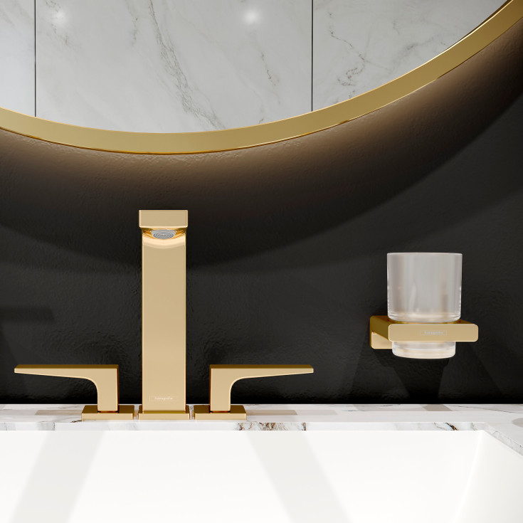 Hansgrohe AddStoris tannbørsteholder, gull