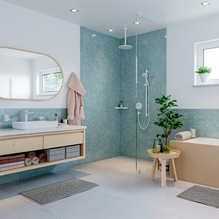 Hansgrohe AddStoris tandkrus, mat hvid