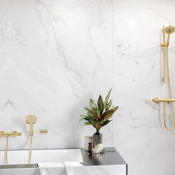 Hansgrohe AddStoris sæbeskål, guld