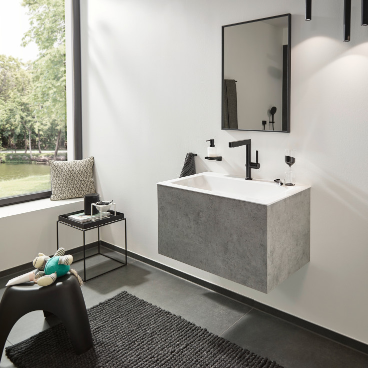 Hansgrohe AddStoris sæbedispenser, mat sort