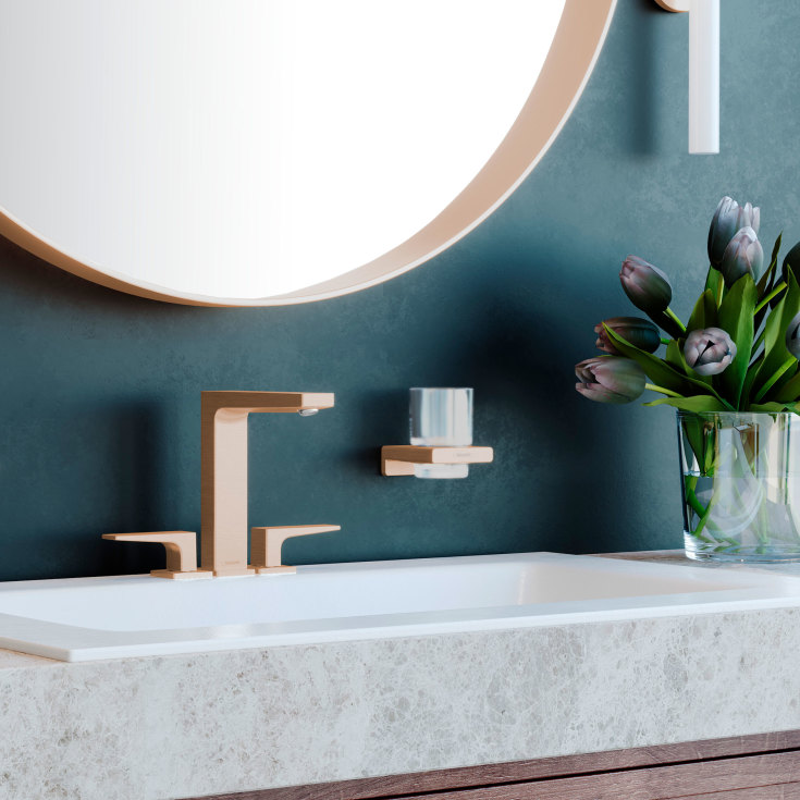 Hansgrohe AddStoris tannbørsteholder, børstet bronse