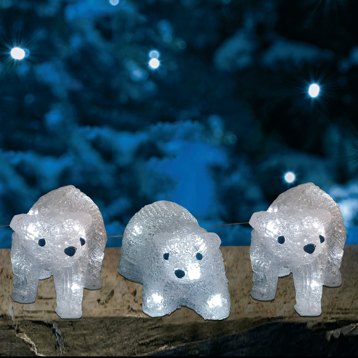 Veli Line utendørs isbjørn, 5 stk