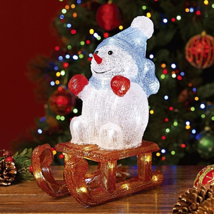 Veli Line snemand på kælk