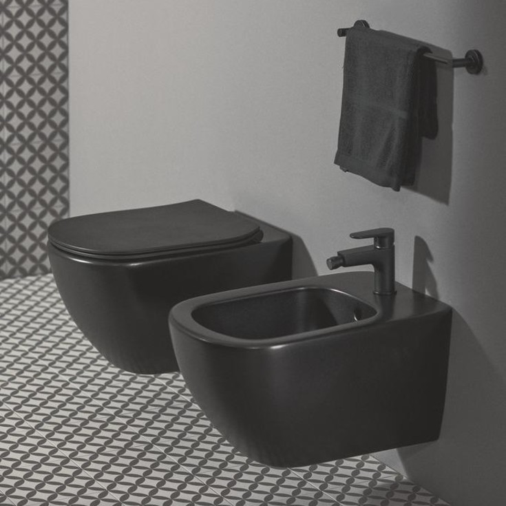 Ideal Standard IOM håndklædestang, 45 cm, mat sort