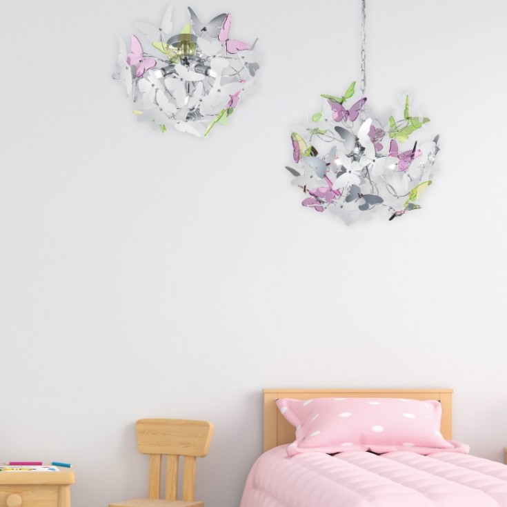 Trio Lighting Butterfly taklampe