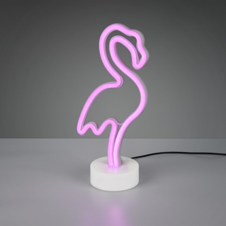 Trio Lighting flamingo børnelampe