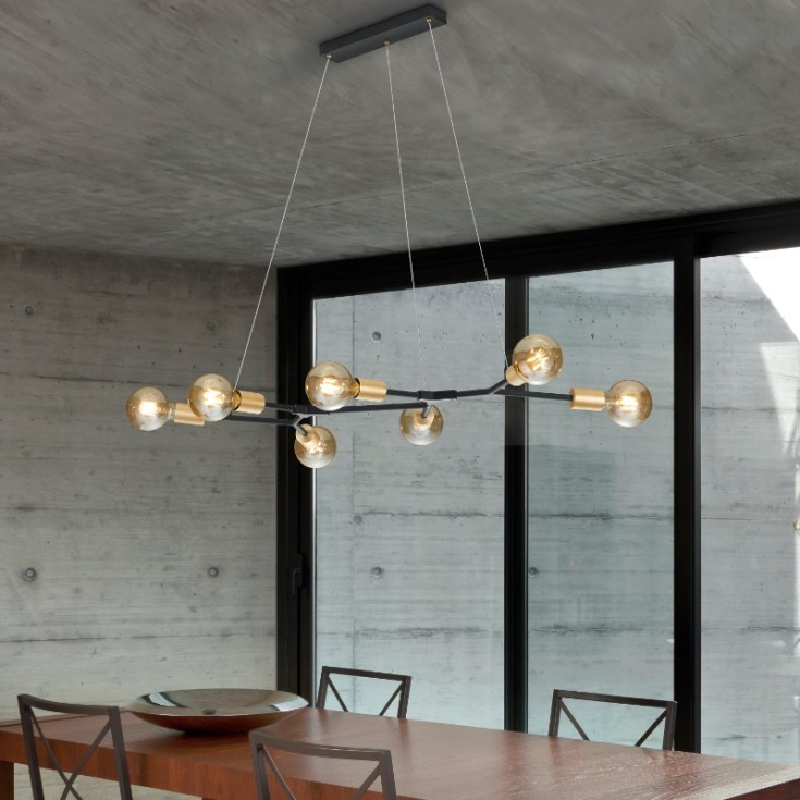 Trio Lighting Cross langbordspendellampe