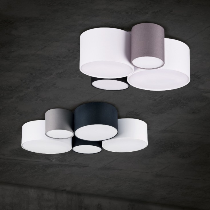 Trio Lighting Hotel loftlampe, 5-i-1