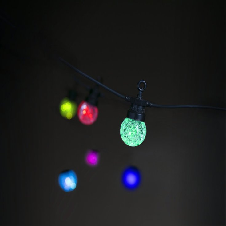 Lite bulb moments app styret udendørs lyskæde