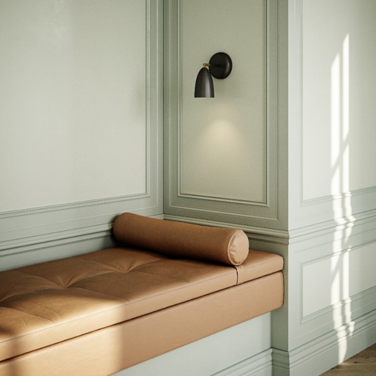 Dftp Nexus vegglampe, sort