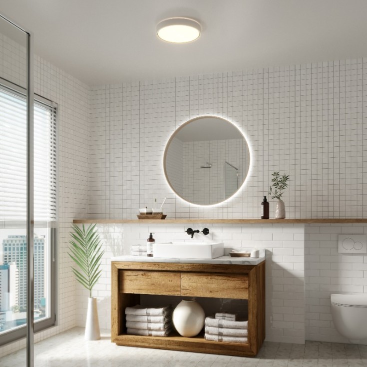 Nordlux Noxy plafond, hvit