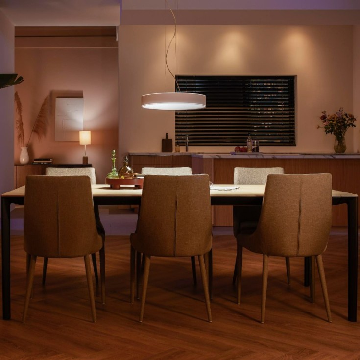 Philips Hue Enrave pendellampe, hvit