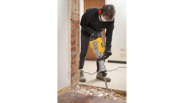 PowerPlus SDS hex nedbrydningshammer, i kuffert, 230V, 1700W