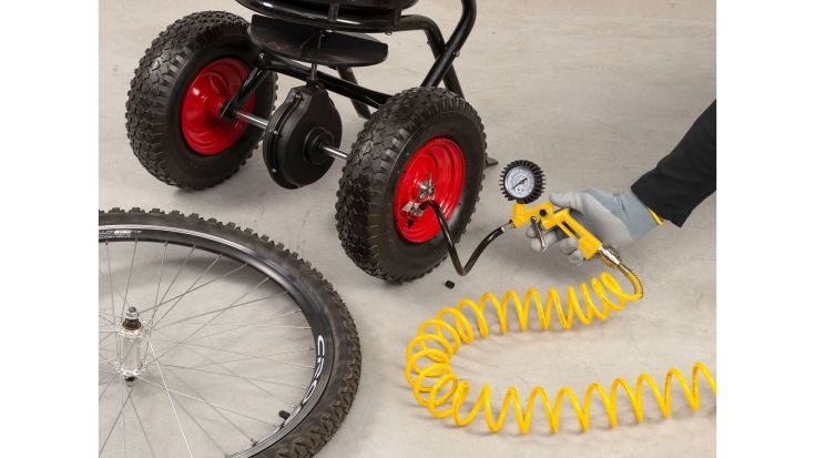 PowerPlus oliefri kompressor, 1,5HK, 10 dele