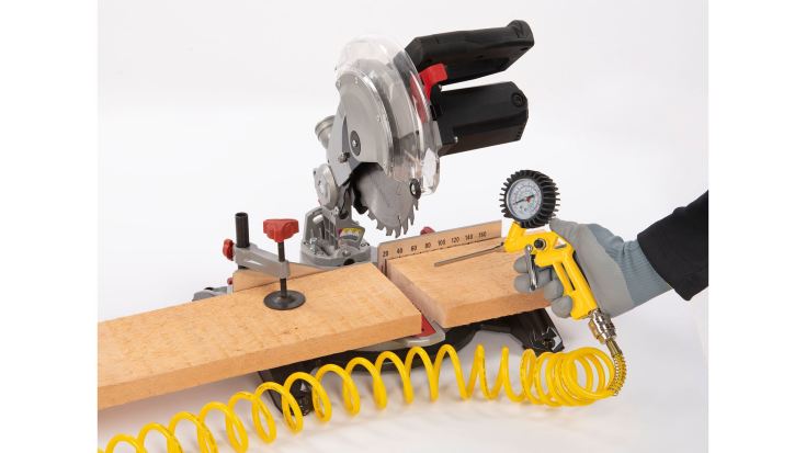 PowerPlus oljefri kompressor, 1,5 hk, 10 deler