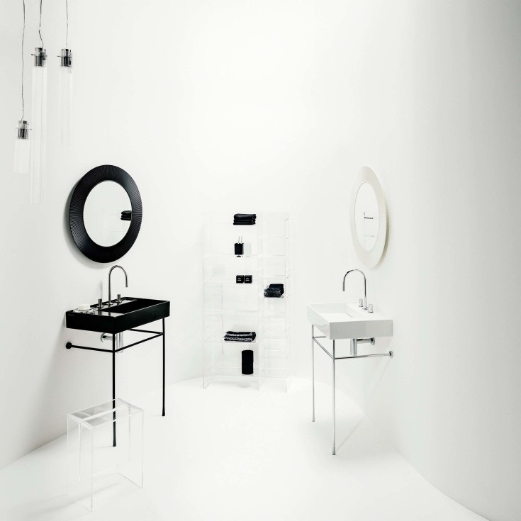 Kartell Laufen håndvask, 60x46 cm, hvid