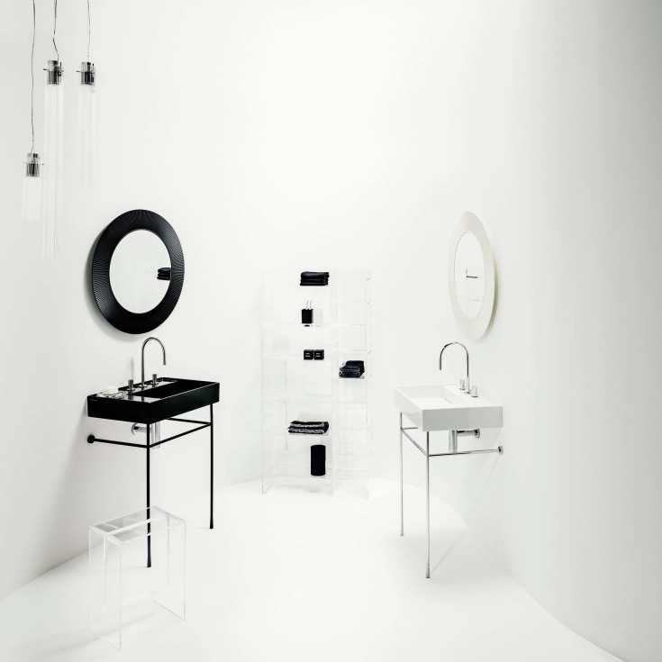 Kartell Laufen håndvask, 60x46 cm, hvid