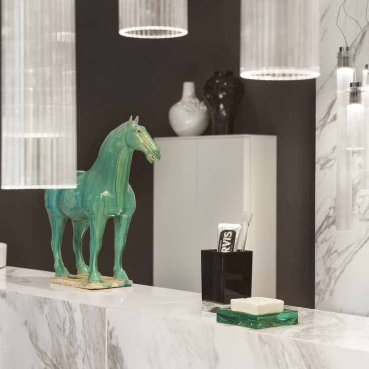 Kartell Laufen Boxy sæbeskål, grøn