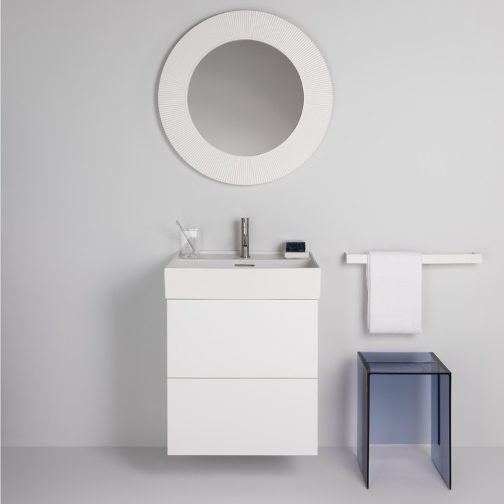 Kartell Laufen Rail håndklestang, 60 cm, hvit