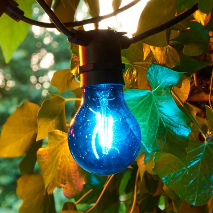 SIRIUS TOBIAS PÆRER-BLÅ 36V 0,3W E27