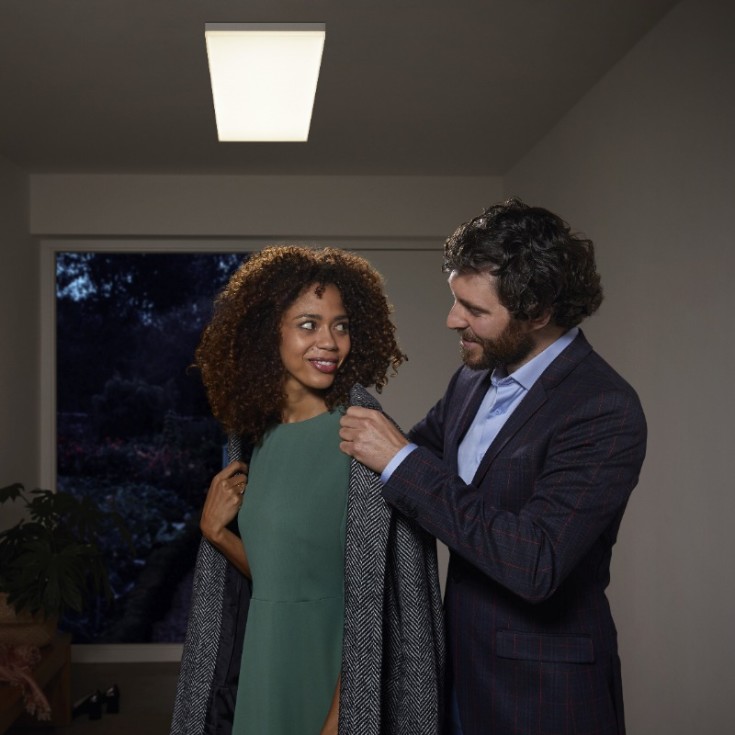 Ledvance Smart+ Planon Frameless belysningspanel, 28W, tunable white, wifi, 80x10 cm, vit