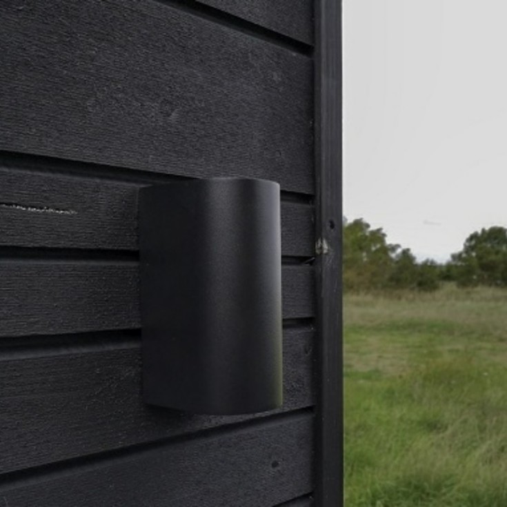 LÆSØ UP/DOWN vegglampe GU10 matt svart